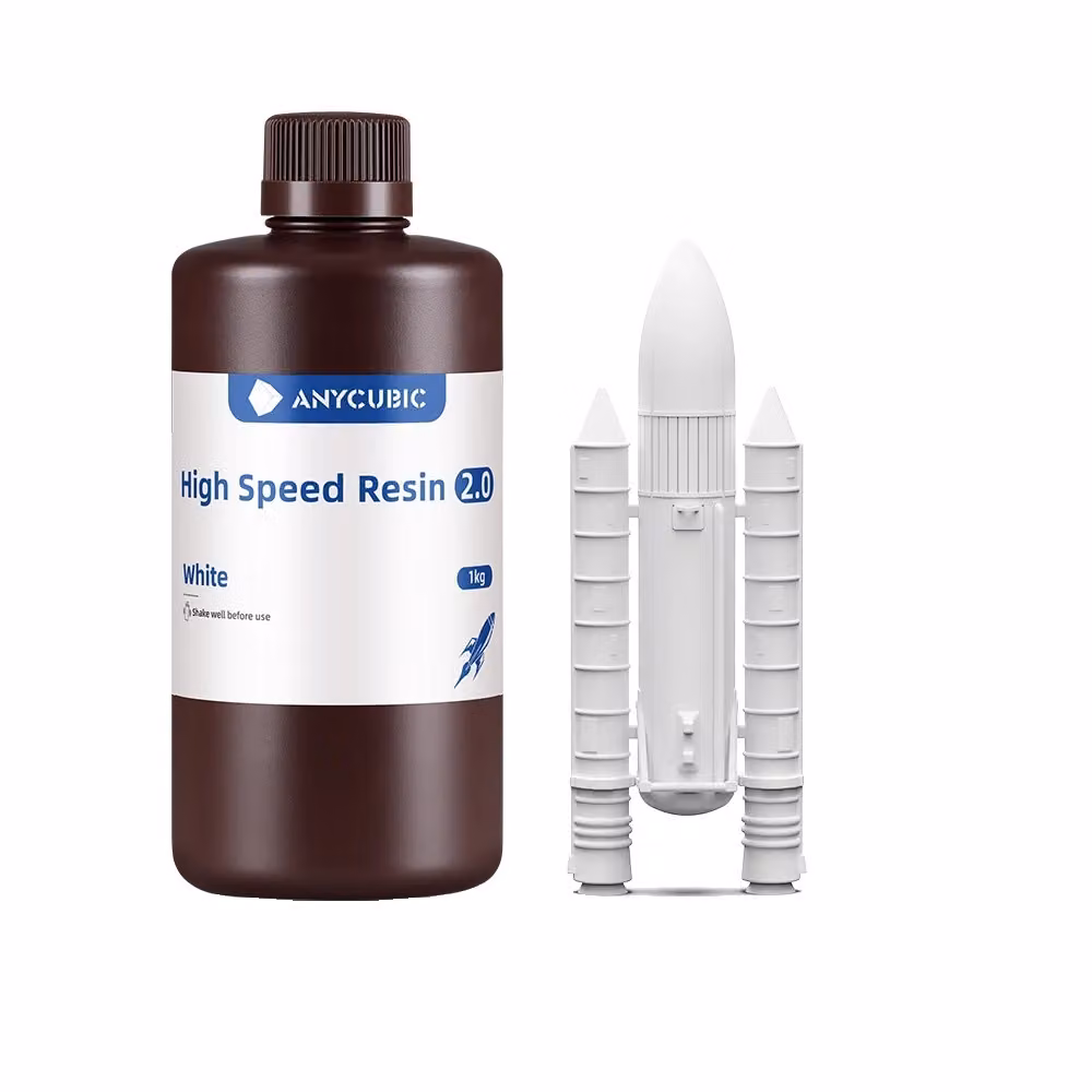 Resina ad alta velocità, tempo di indurimento rapido, elevata resistenza e durata, 2,0 Bianco 1KG