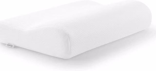 Cuscino Tempur Original Queen M in memory foam bianco, rigido, ideale per il sostegno del collo in posizione supina o sul fianco