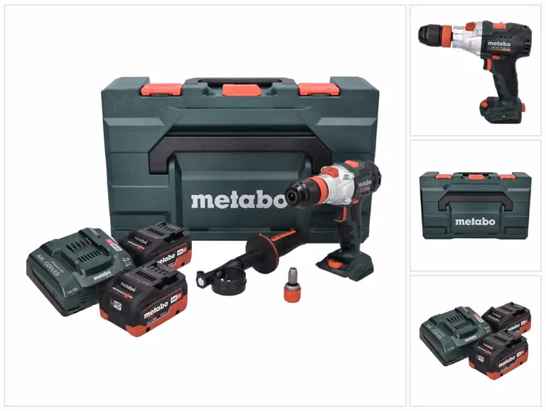 Metabo SB18LTXBLQ Akku-Schlagbohrschrauber 18V 2x Akku + Kunststoffkoffer
