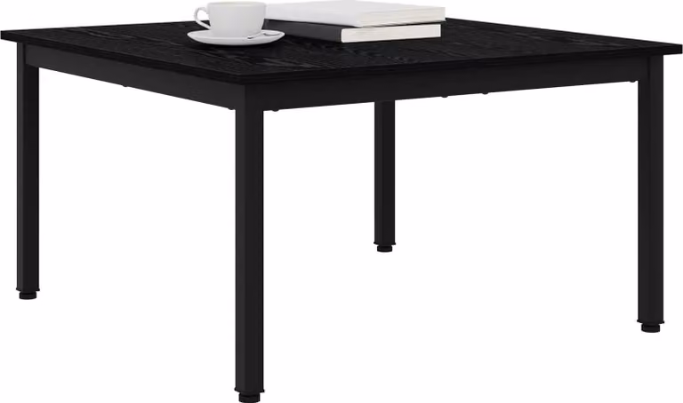 Tavolino da salotto Rovere Nero 80 x 80 x 45 cm