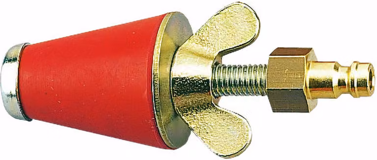 Tappo di prova gas Rothenberger, conico, misura 0, 3/8"-1/2"