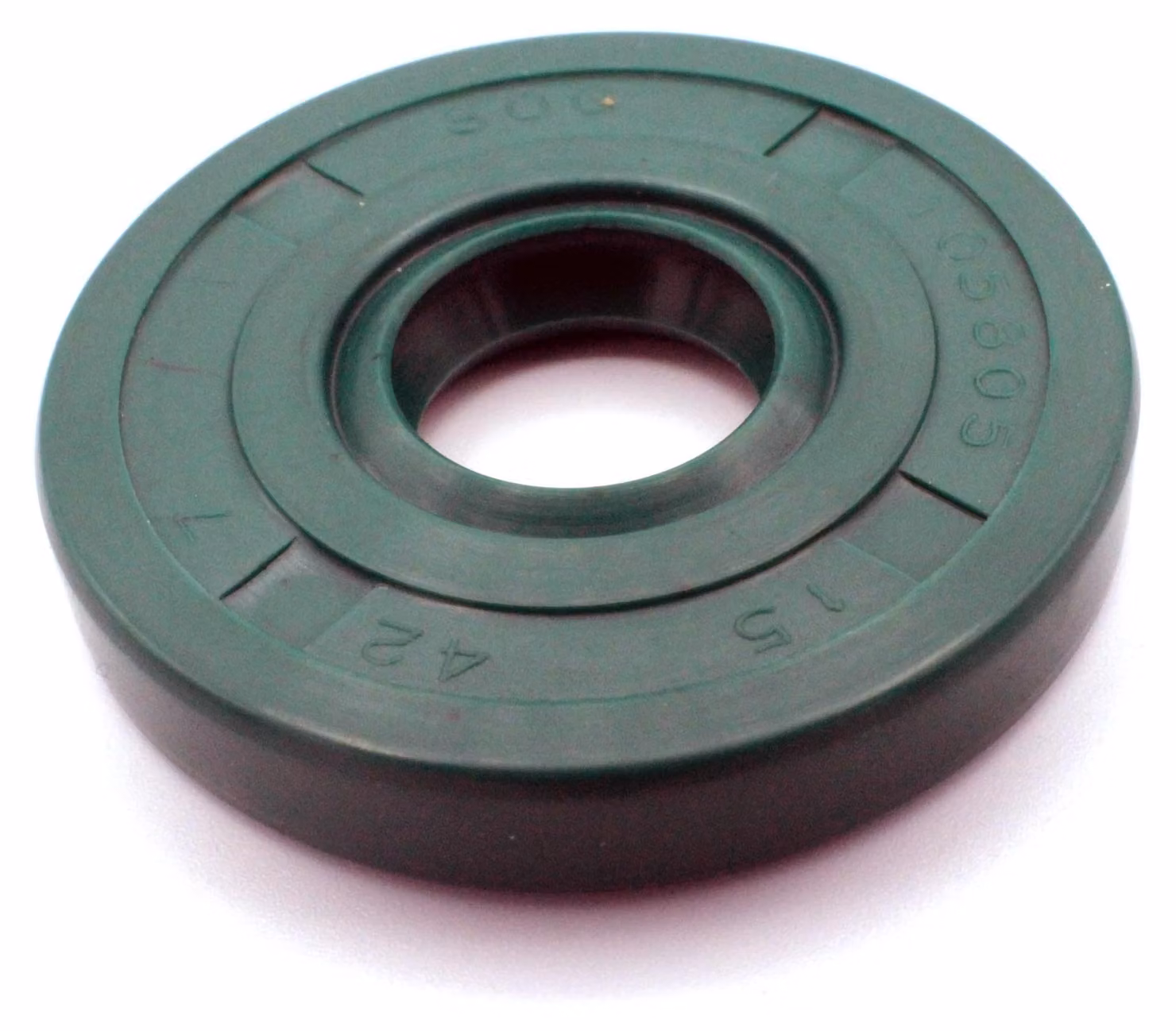 Guarnizione radiale per albero, 15x42x7 mm, materiale NBR70, confezione da 2 pezzi.