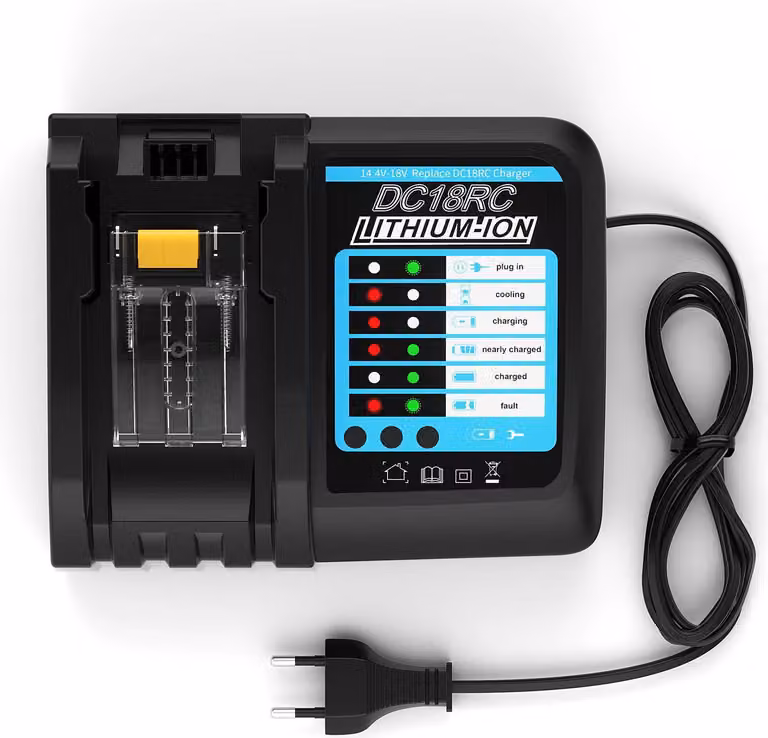 Batteria di ricambio BL1830 per utensili Makita 18V, 18650 ioni di litio, ricaricabile, compatibile con la serie BL1860, beige