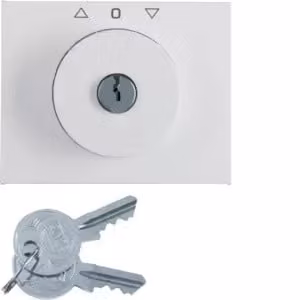 Berker 1079720900, Bianco, Termoplastica, Senza viti, Berker, Lucido, K.1