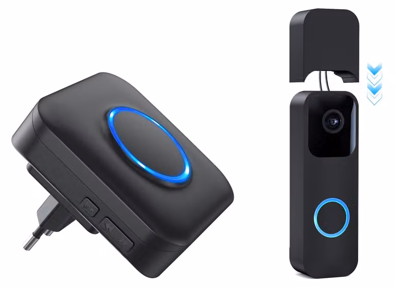 Amplificatore per campanello video, wireless e facile da installare