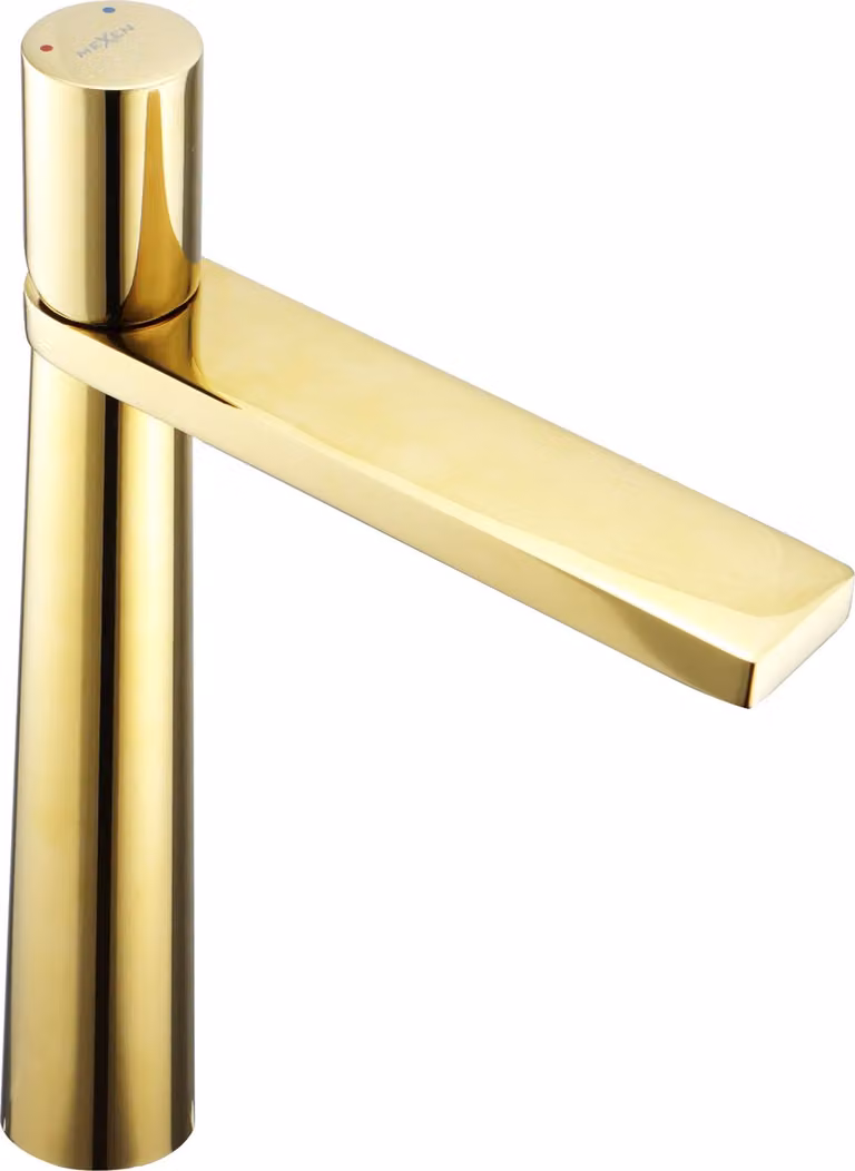 Mexen Nox rubinetto alto per lavabo, dorato - 744210-50
