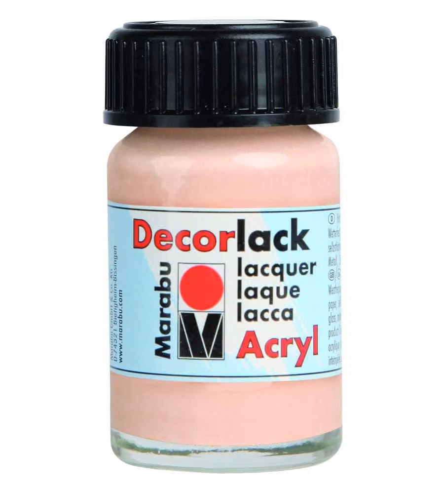 Decorlack Acryl Marabu 15 ml Carne