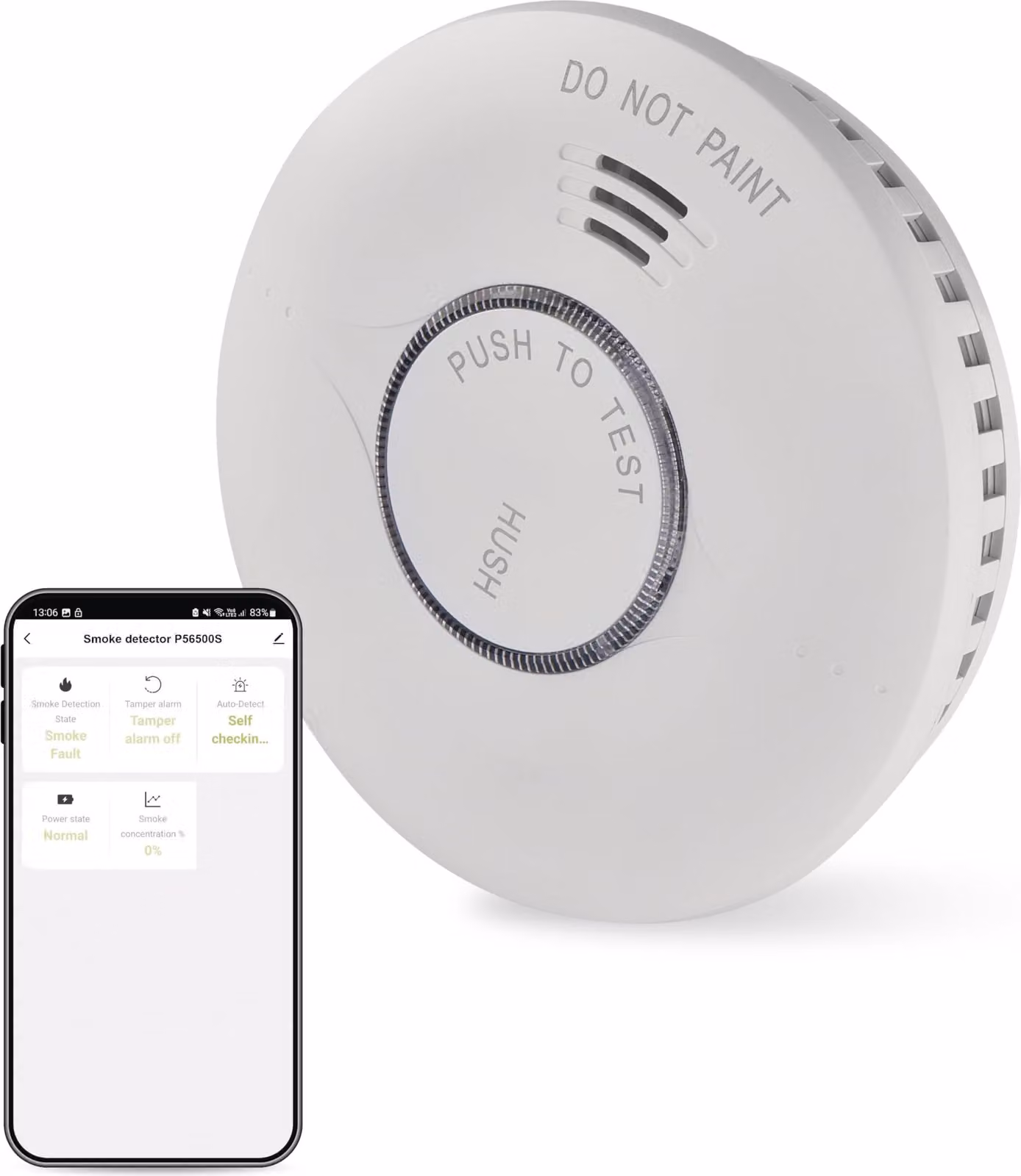 Rivelatore di fumo EMOS GoSmart con WiFi P56500S