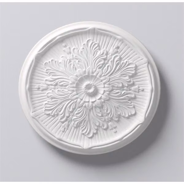 Rosone da soffitto NMC R9 ARSTYL Noel Marquet Elemento decorativo classico colore bianco diametro 53 cm
