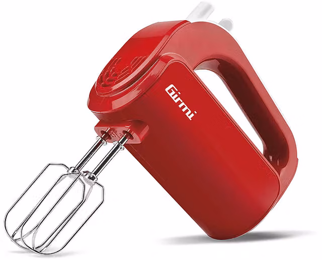 Sbattitore elettrico Girmi rosso con 5 velocità e potenza di 170 W