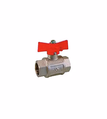 Valvola Sfera F-F Manico a Farfalla Pro 1"