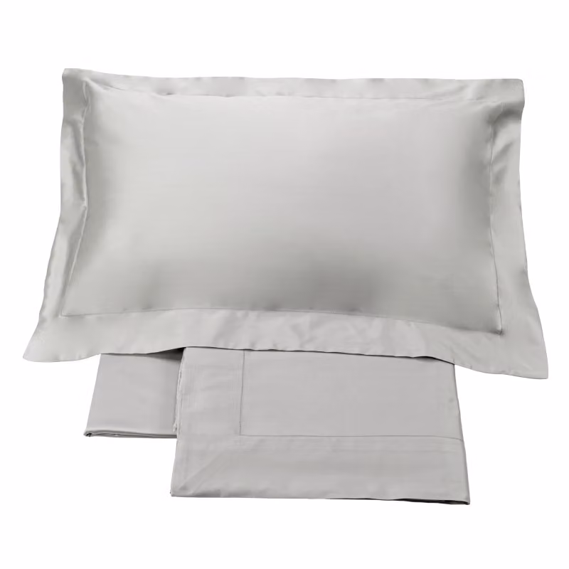BORGONUOVO Completo letto - Taglia: 2 piazze,Colore: BORGONUOVO - GRIGIO