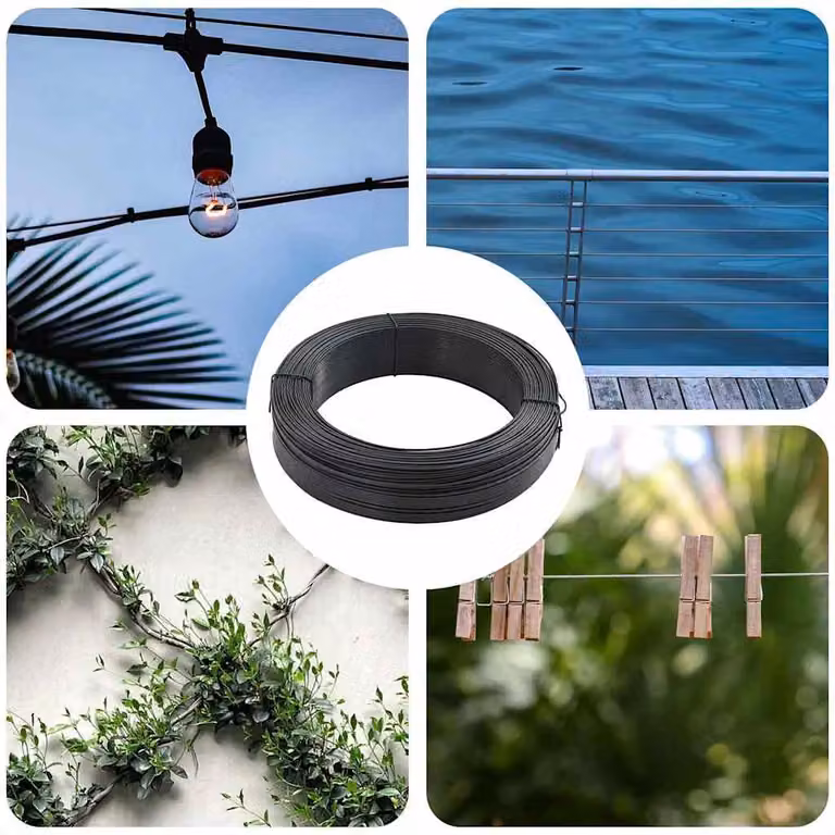 vidaXL Filo per Recinzioni Palisade in Acciaio Zincato Rivestito in PVC, Colore Antracite, 3,8 mm