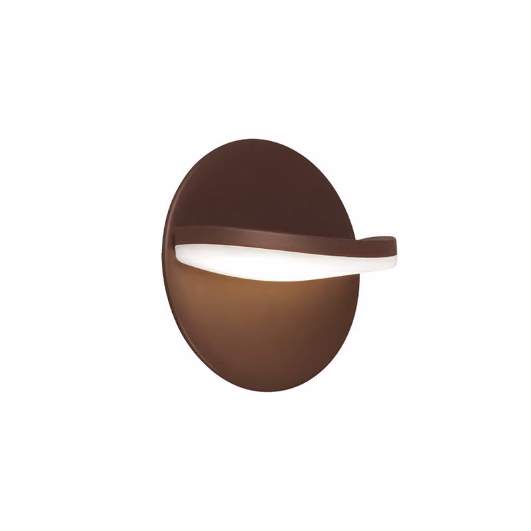Viokef Applique da esterni a LED Letty, Marrone / Ruggine, Alluminio, Moderno, Applique LED da esterni