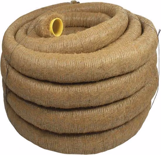 Tubo di scarico DN 50 con filtro in fibra di cocco - 10 metri