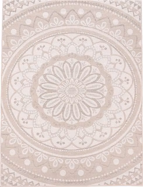 Tappeto per interni ed esterni Breezy beige L: 340 cm, P: 240 cm