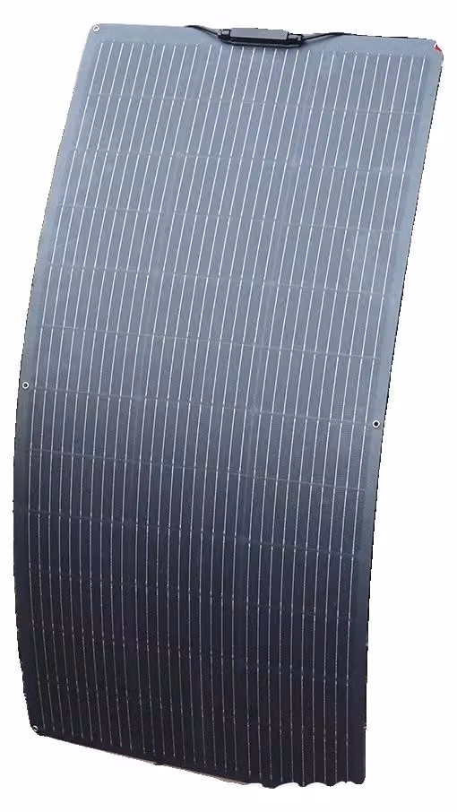 Pannello solare, design flessibile, alta efficienza, 150W, dimensioni 1160x565x2,5 mm