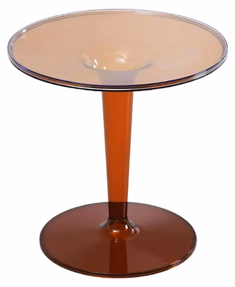 Tavolino da caffè Ronde - Design scandinavo minimalista - Acrilico trasparente