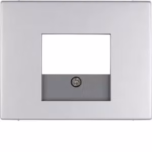 Berker 10357003 Elemento centrale con apertura TAE in alluminio Berker K.5