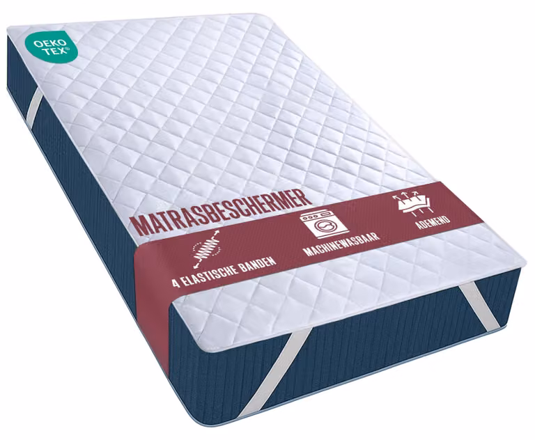Coprimaterasso 140x200 cm, imbottito, con angoli elasticizzati
