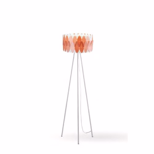 Piantana Moderna Polilux ® Rame E Metallo 1 Luce E27