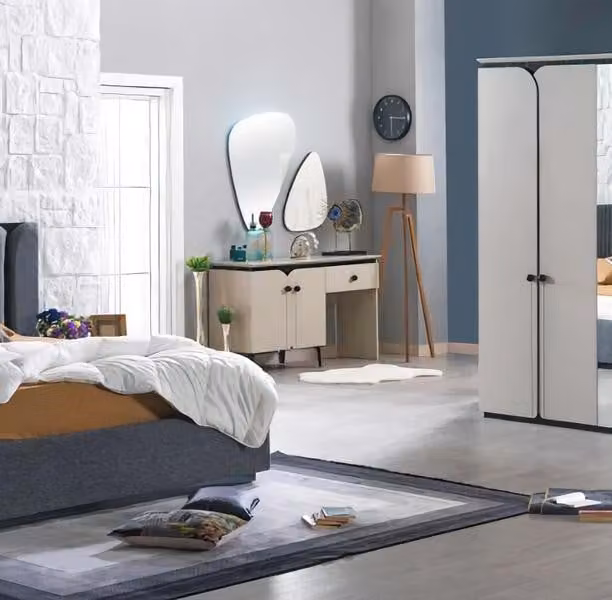 Ankleidekommode Kommode Schminkkommode Beauty Frisiertisch Make-up-Tisch
