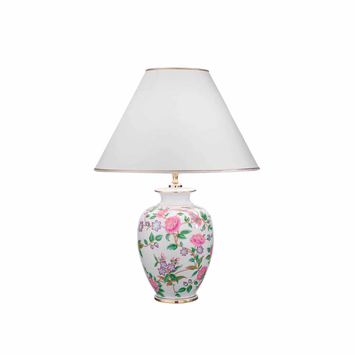austrolux Lampada da tavolo Giardino Flora, Multicolore, Soggiorno / Sala da pranzo, Ceramica, Design, Lampada da tavolo