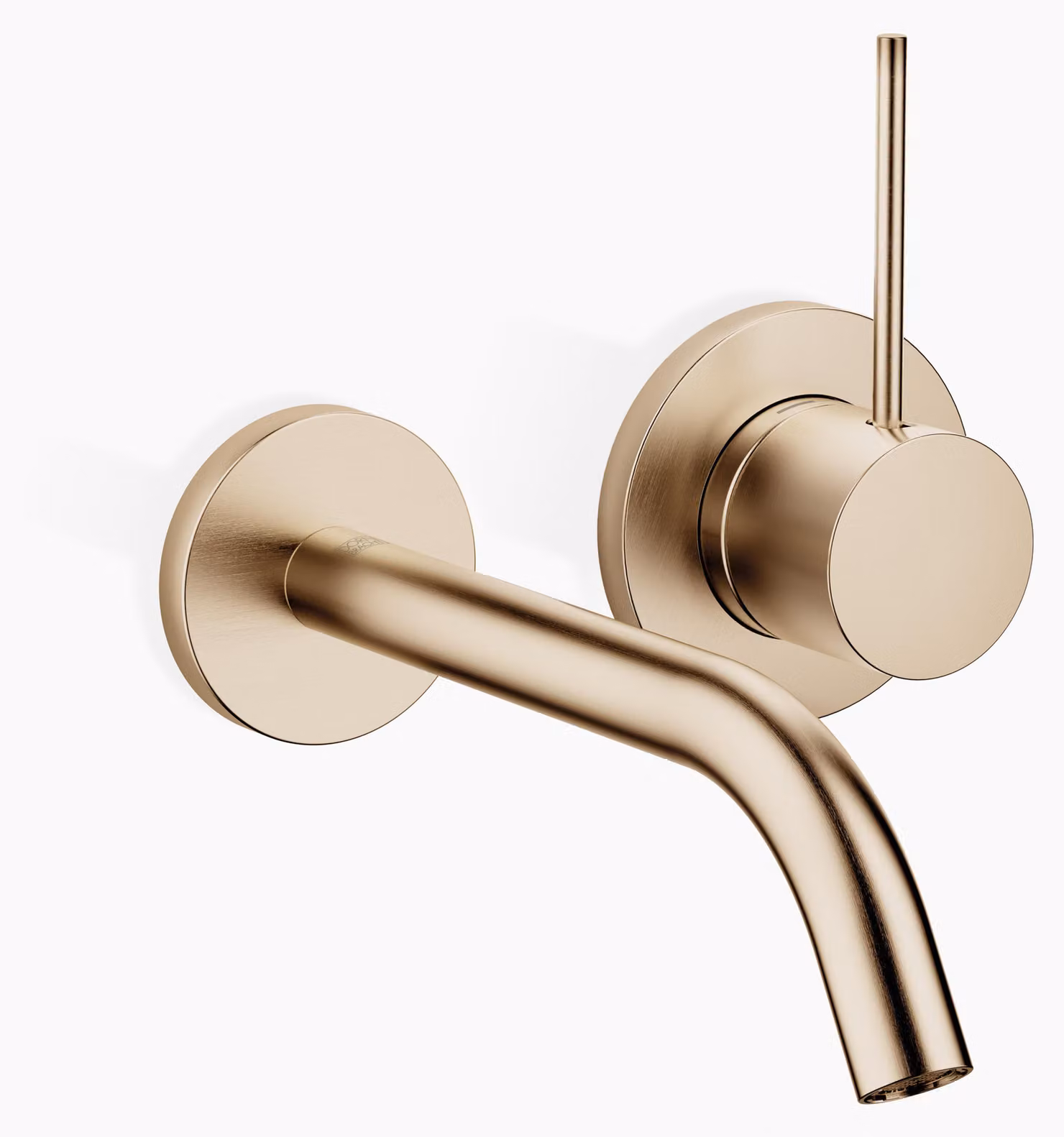 Dornbracht META SLIM Mitigeur mural de lavabo sans vidage, saillie 190mm, bec fixe, 36860662-27, 36860662-27