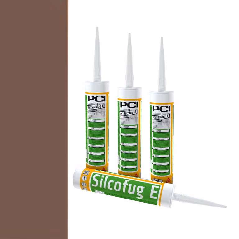 PCI Silcofug E Elastischer Dichtstoff 310ml Mittelbraun
