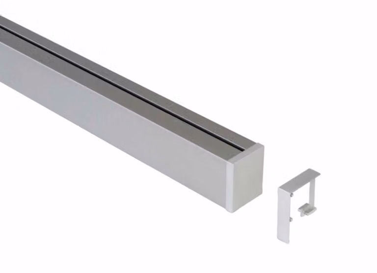Set di profili Linero MosaiQ L 1500 mm / Profilo di ringhiera in alluminio / Sistema di ringhiere / Kesseböhmer