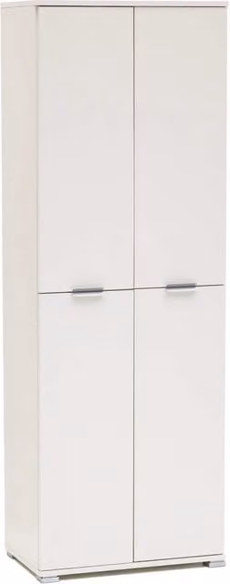 ARMADIO CON 4 ANTE BIANCO 60 X 38 X H174 CM