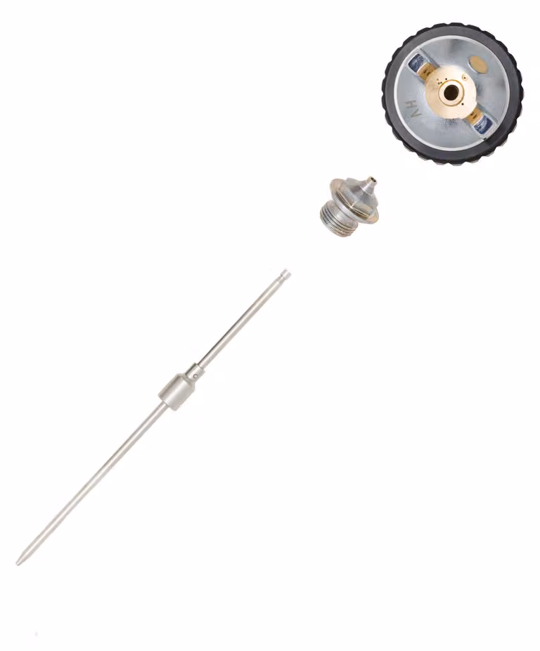 Ugello Benbow da solo 1,0 mm per pistola a spruzzo PK60 MINI, ugello di alta precisione per pistole a spruzzo, in acciaio inox, per uso professionale o privato in officina