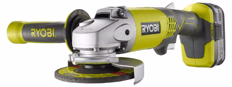 Smerigliatrice Angolare A Batteria 'R18Ag-140S' Ryobi Ø 115 - 18V 4,0Ah