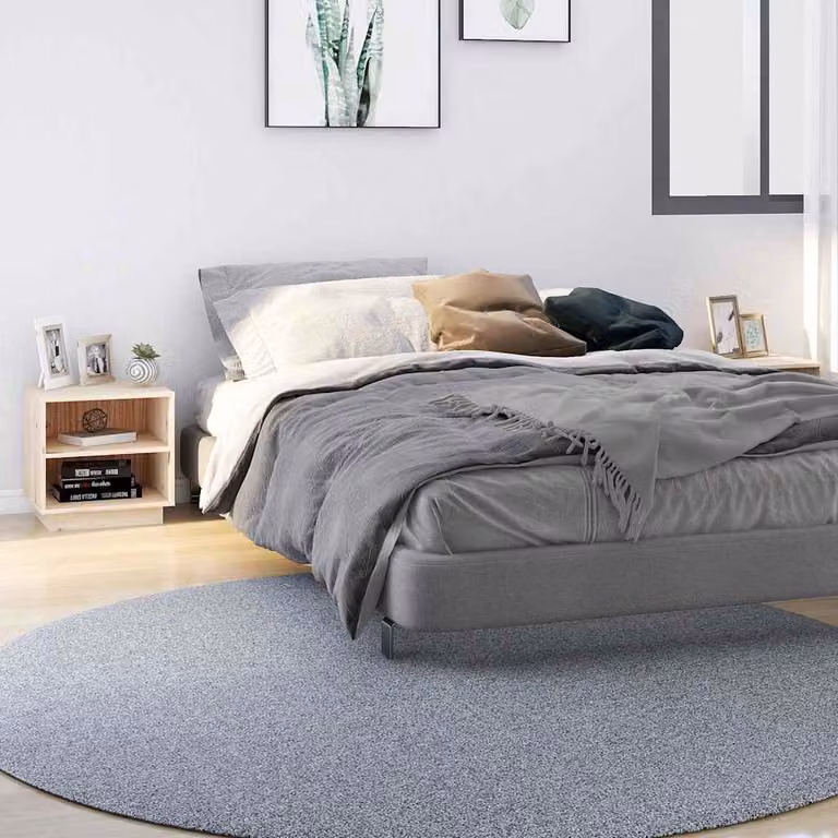 Set di 2 comodini moderni vidaXL in legno massello di pino marrone L/P/H: 40 x 34 x 40 cm