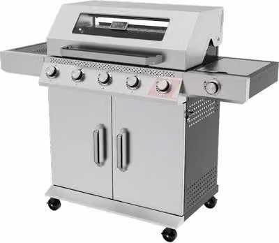 Barbecue Gas Salsa 5 con 1 Domus Fuochi 5 con 1 H 146 x 57 cm 113 cm