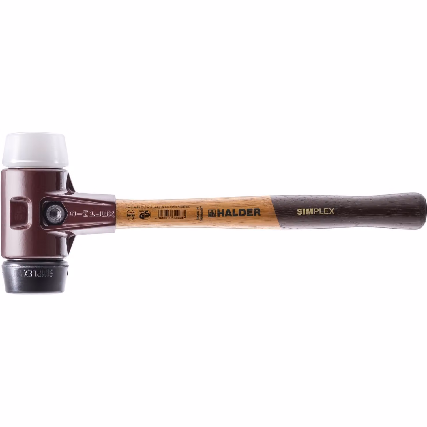 Schonhammer SIMPLEX 40 mm Gomma/Superp. Halder | 4030618300694