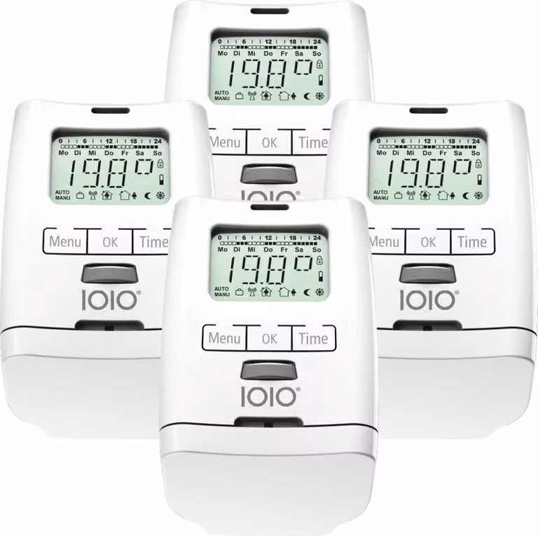 4 pezzi HT 2000 Termostato elettronico per radiatori Germany