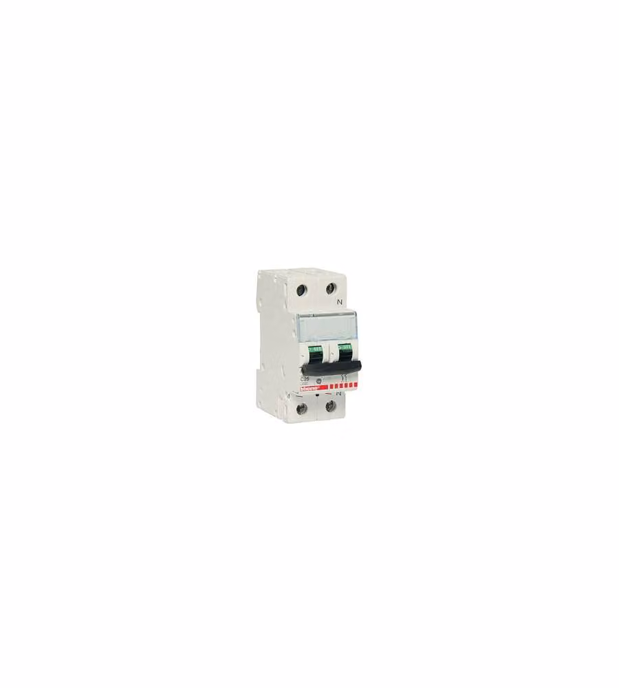 Interruttore magnetotermico 1P+N curva C BTDIN-RS