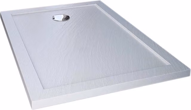 Piatto Doccia 75x160 cm in Acrilico Fosterberg Floret Bianco
