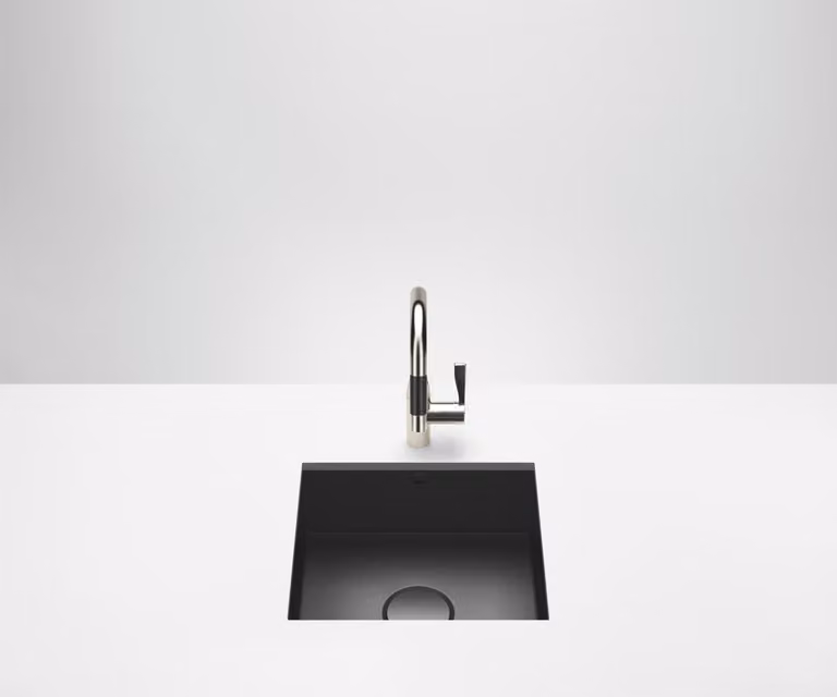 Dornbracht lavabo individuel, 450x400mm, acier vitrifié, 38450002-71, 38450002-71