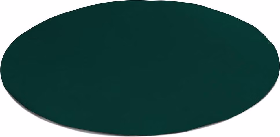 (600g/m²) Telone tondo per camion/Telo in PVC senza occhielli (verde RAL6005, 380 cm) Telo per piscina Telone per piscina Sottostrato per piscina Telone protettivo per piscina