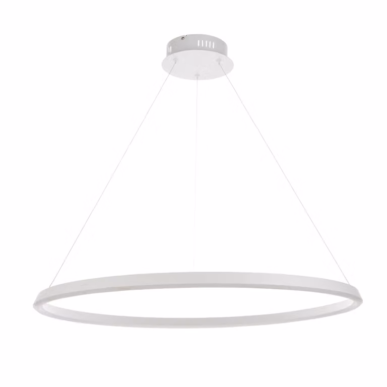 Lampada a sospensione Staten | 1 luce | 43,5 W LED 5082 lumen | 3000 Kelvin | Alluminio/acrilico
