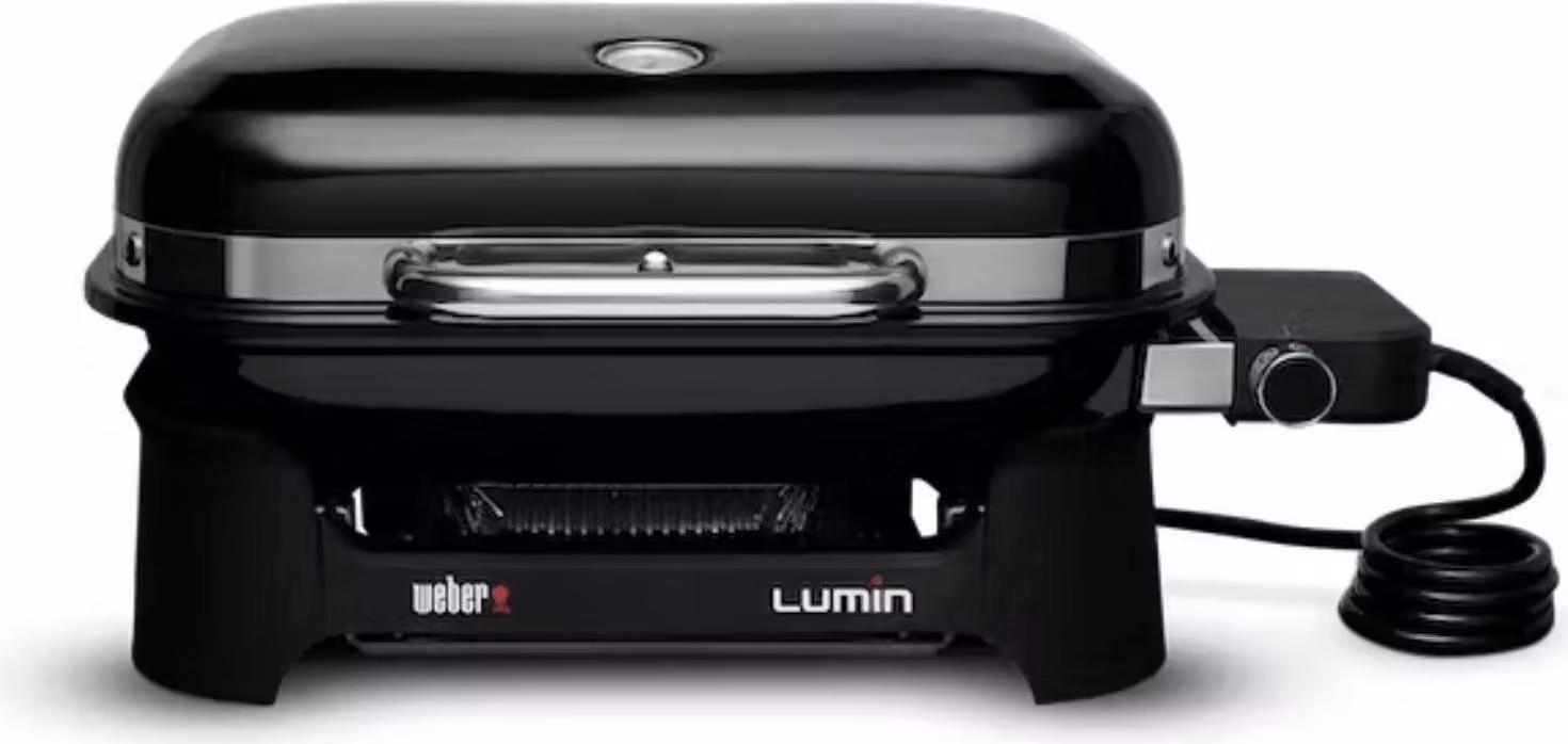 Weber WBR91010953 Barbecue Elettrico Lumin Compact Nero