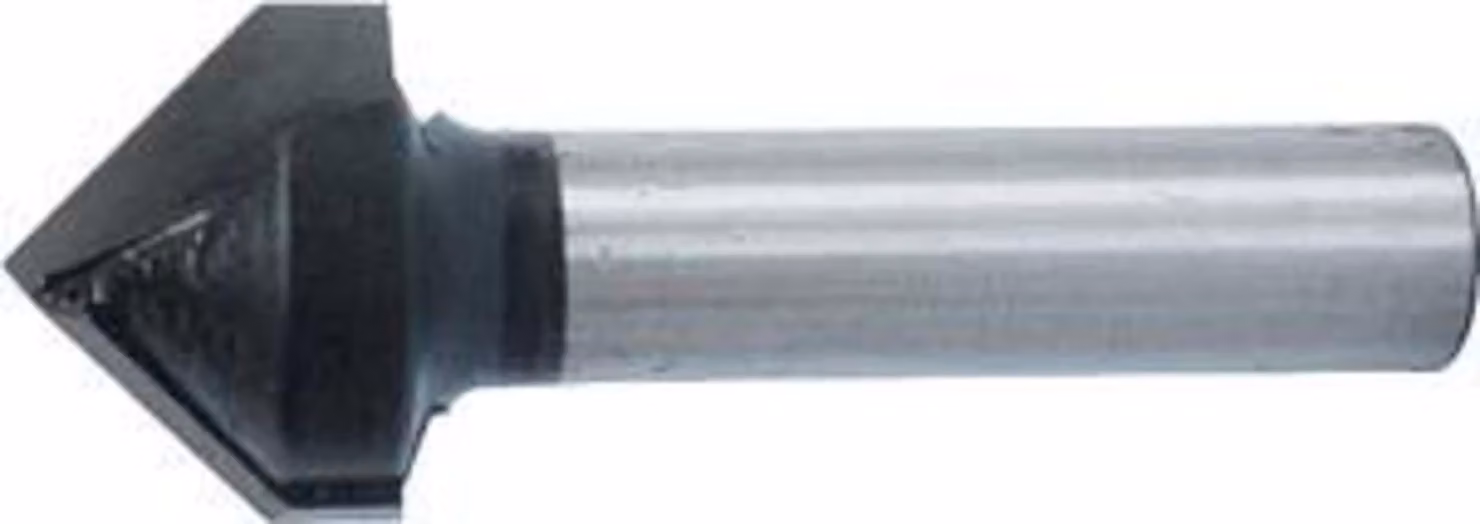 Fresa per scanalatura a V HW 12,7x12,7x45 S8 FORTIS
