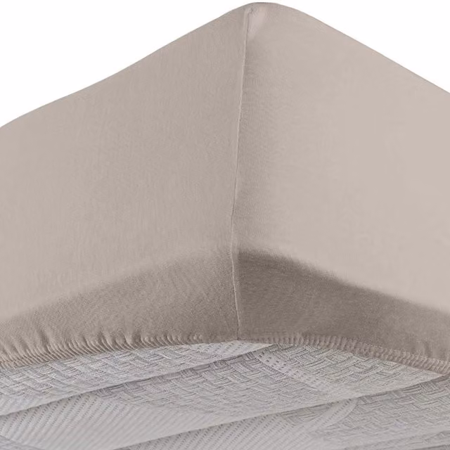 Lenzuolo con angoli elastici DaunenStep Vivacolor in jersey multicolore beige