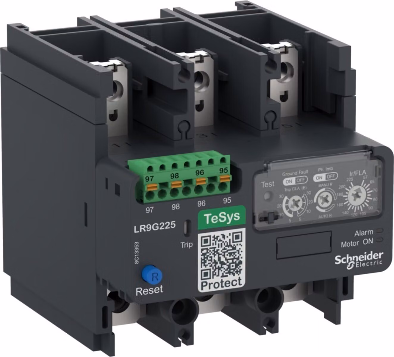 Relè di sovraccarico Schneider Electric, TeSys LR9G225