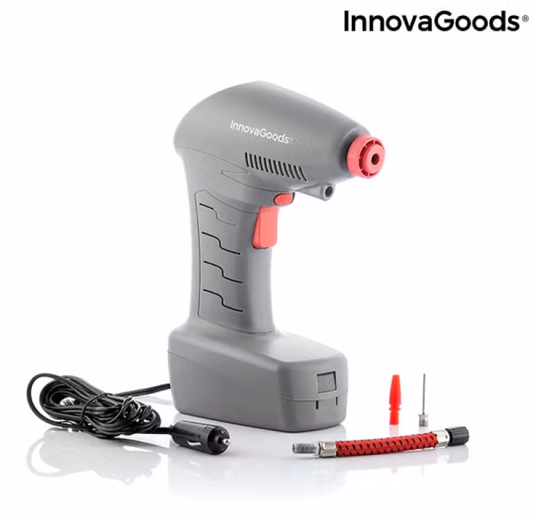 Compressore d'aria portatile con luce LED Airpro+