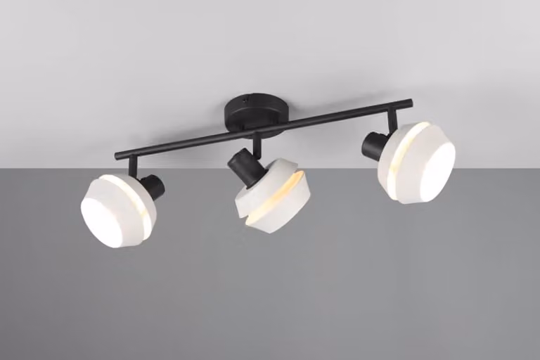 Lampada a soffitto direzionabile Isla, con 3 luci