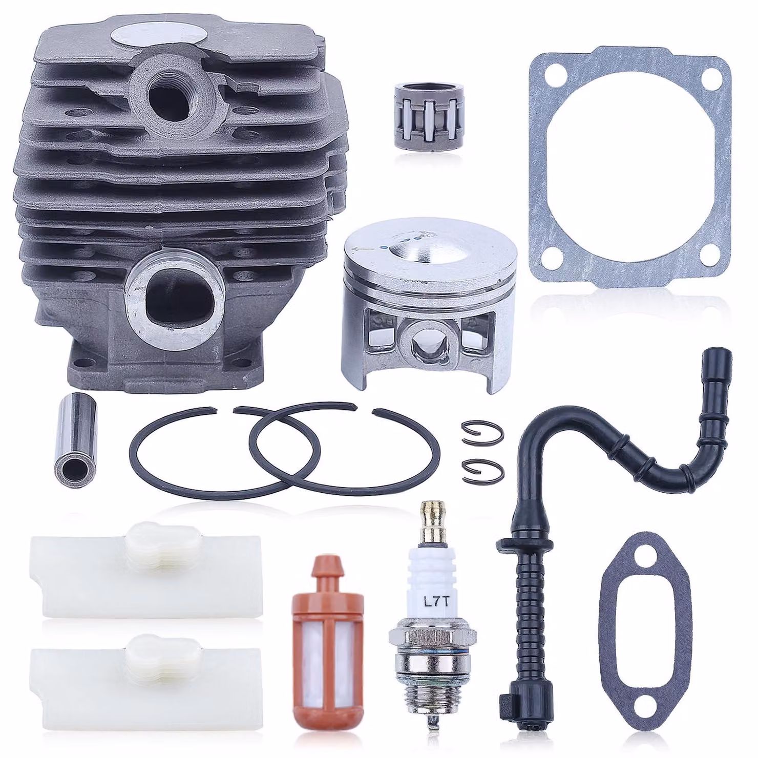Kit pistone e cilindro per motosega - Compatibile con i modelli 028, 028AV e 028WB