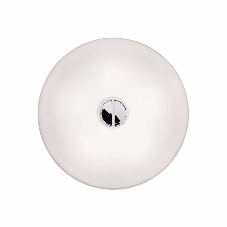 Flos - Button HL - Lampada da parete o soffitto - Bianco